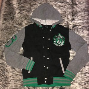 Hot Topic Slytherin Varsity Jacket